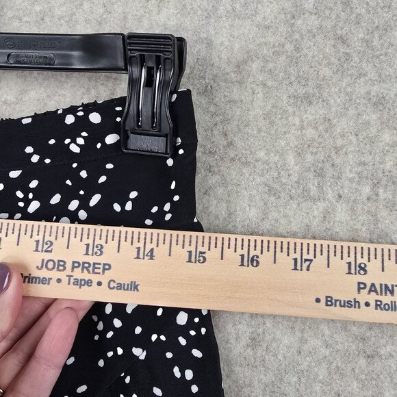 Black & White Polka Dot Ruffled Skirt Medium - Picture 6 of 6
